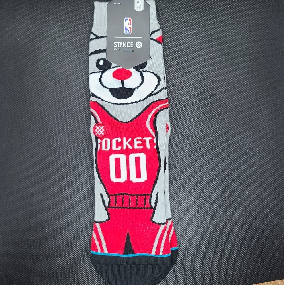 Stance Youth Large Houston Rockets Socks
